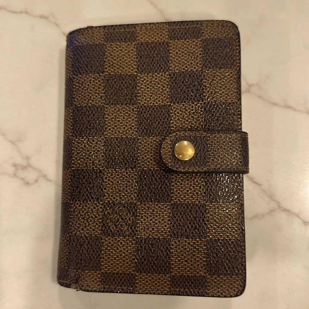 Authentic Louis Vuitton Damier Portefeuille Viennois Wallet